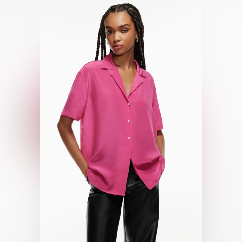 Aritzia Bavarian Silk Top